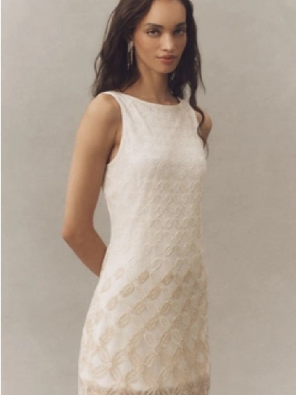 Anthropologie Not So Serious Ombrè mini dress